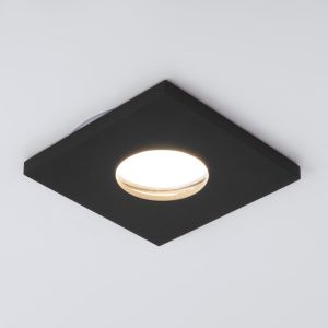 Светильник точечный влагозащищенный 126 MR16 черный матовый Elektrostandard a053362