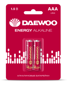 LR03 Energy Alkaline BL-2 DAEWOO