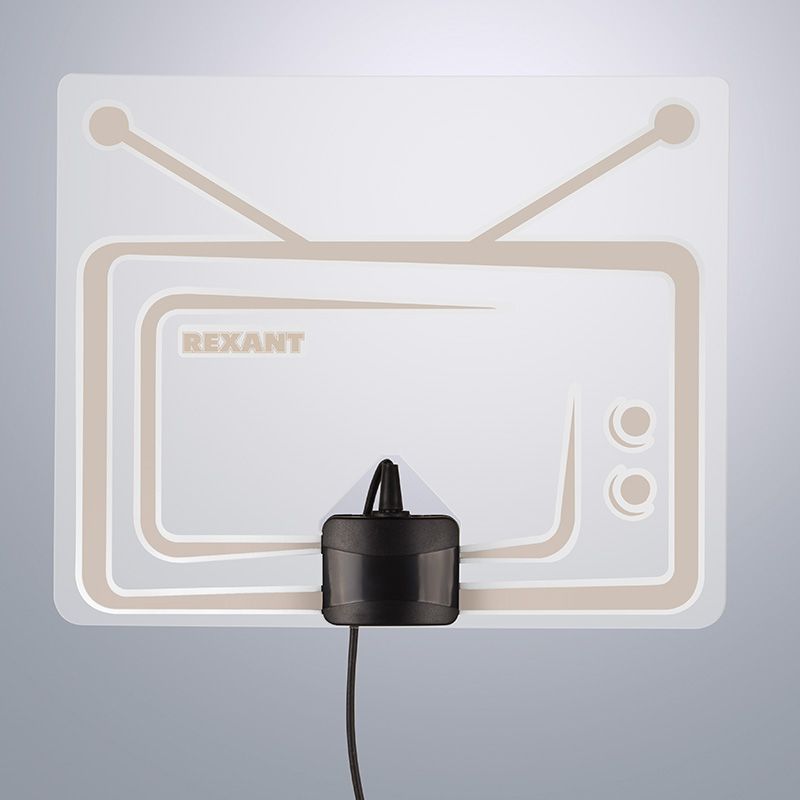 Антенна комнатная «Активная» с USB питанием, для цифрового телевидения DVB-T2, Ag-719 REXANT - Фото 4