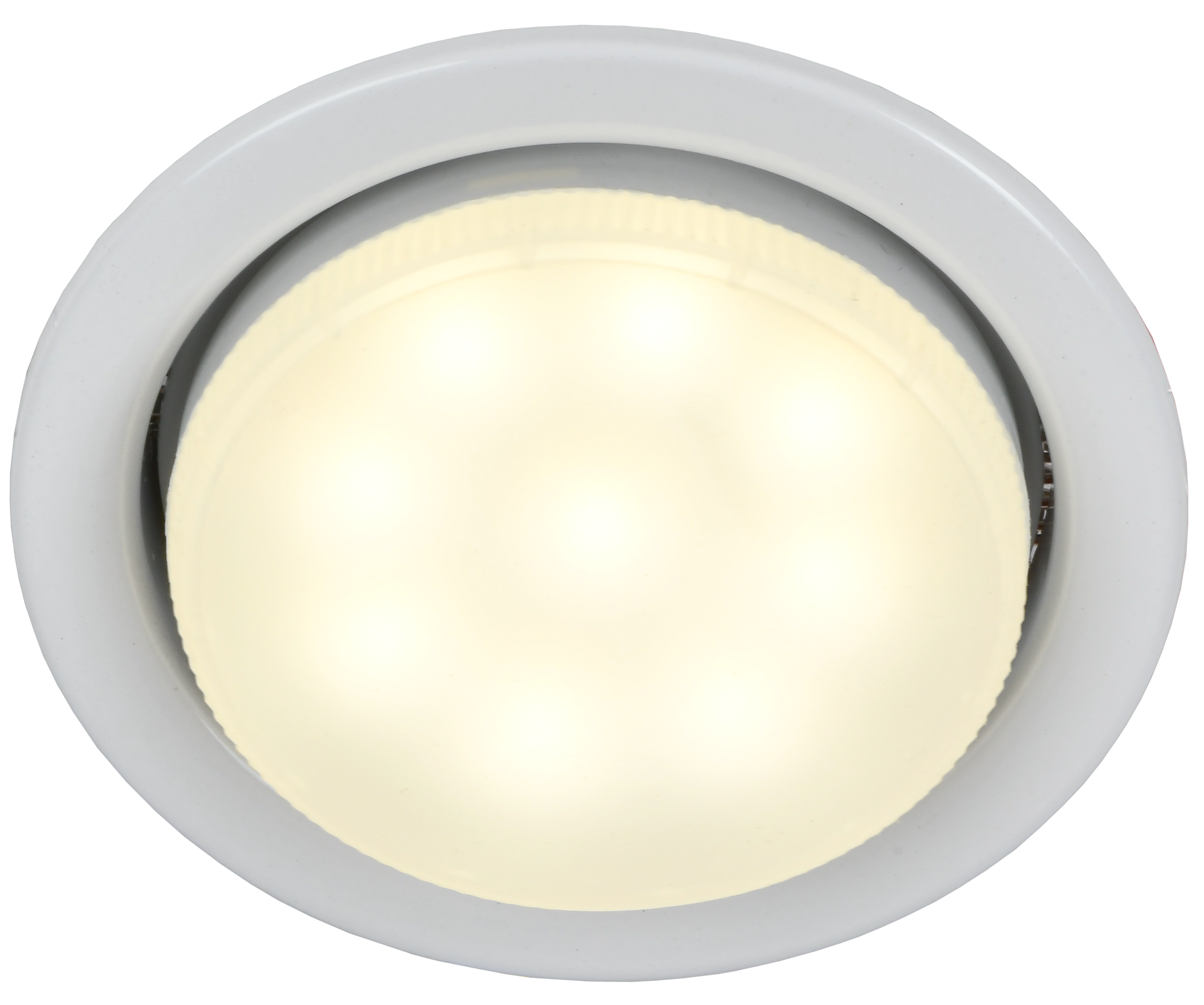 LIGHTING Светильник 4114 встраиваемый под лампу GX53 белый IEK - Фото 3