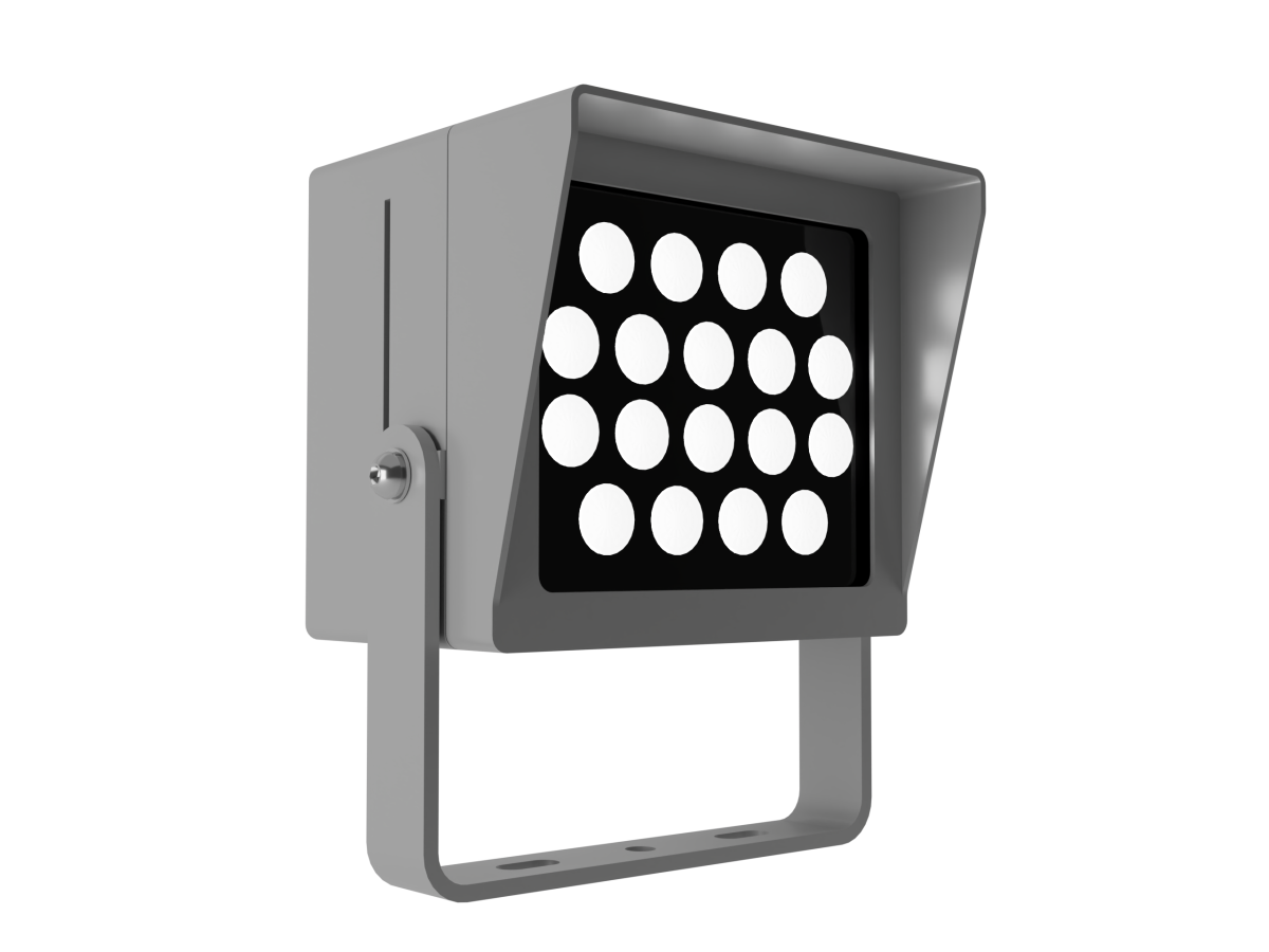 Светильник L-point 36/36/Г45/830/04/A1-C1/230АС IP65 RAL7035 Муар LEDEL