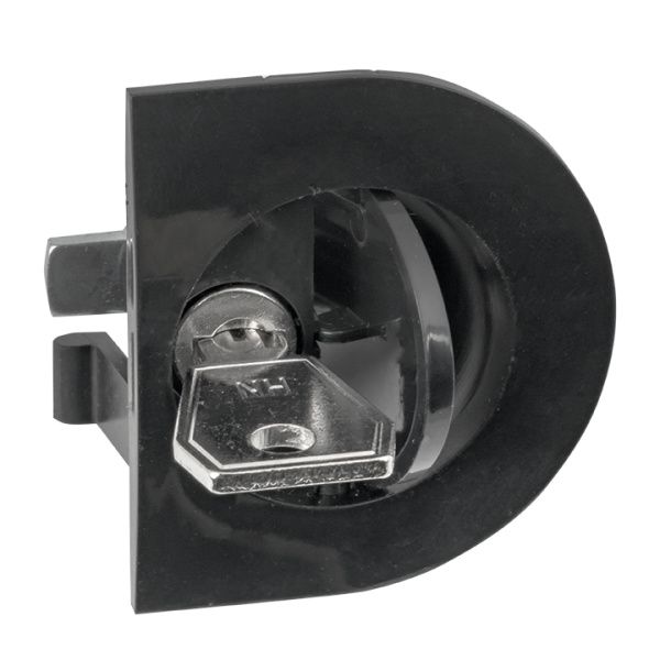 Замок пластиковый черный 30/32-16/13 IP31 EKF PROxima - Фото 3