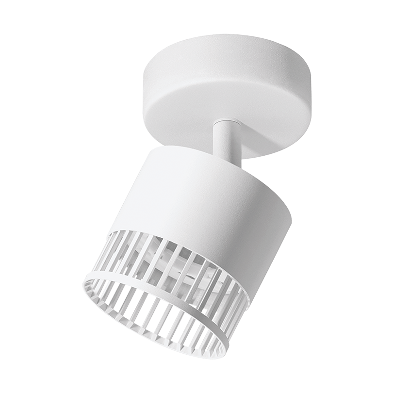 Накладной светильник WOLTA WSL-GX53/19W-1 PORTA под лампу GX53 Белый  D85x80