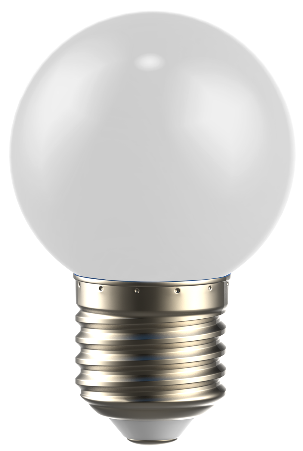LIGHTING Лампа светодиодная декоративная G45 шар 1Вт 230В теплый белый E27 IEK - Фото 2