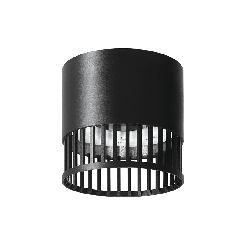 Накладной светильник WOLTA WSL-GX53/19B PORTA под лампу GX53 Черный D85x80