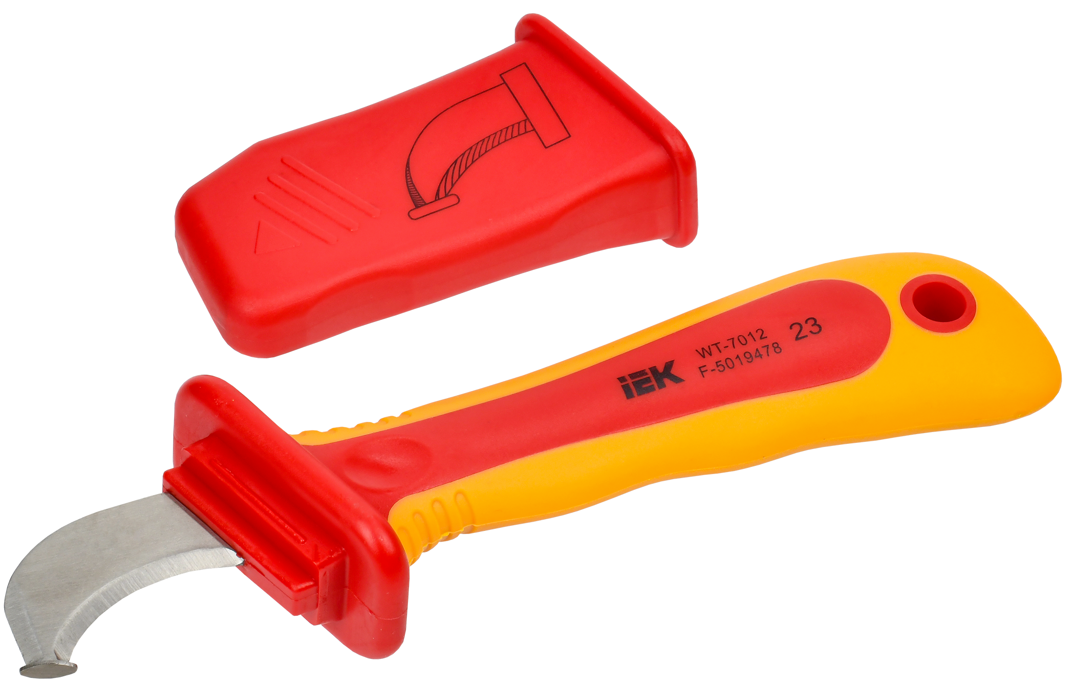 ARMA2L 3 Нож для снятия изоляции с пяткой К1 IEK A2L3-KN11-K1-02