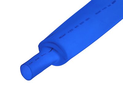 Трубка термоусаживаемая ТУТ нг 35,0/17,5мм, синяя, упаковка 10 шт. по 1м REXANT