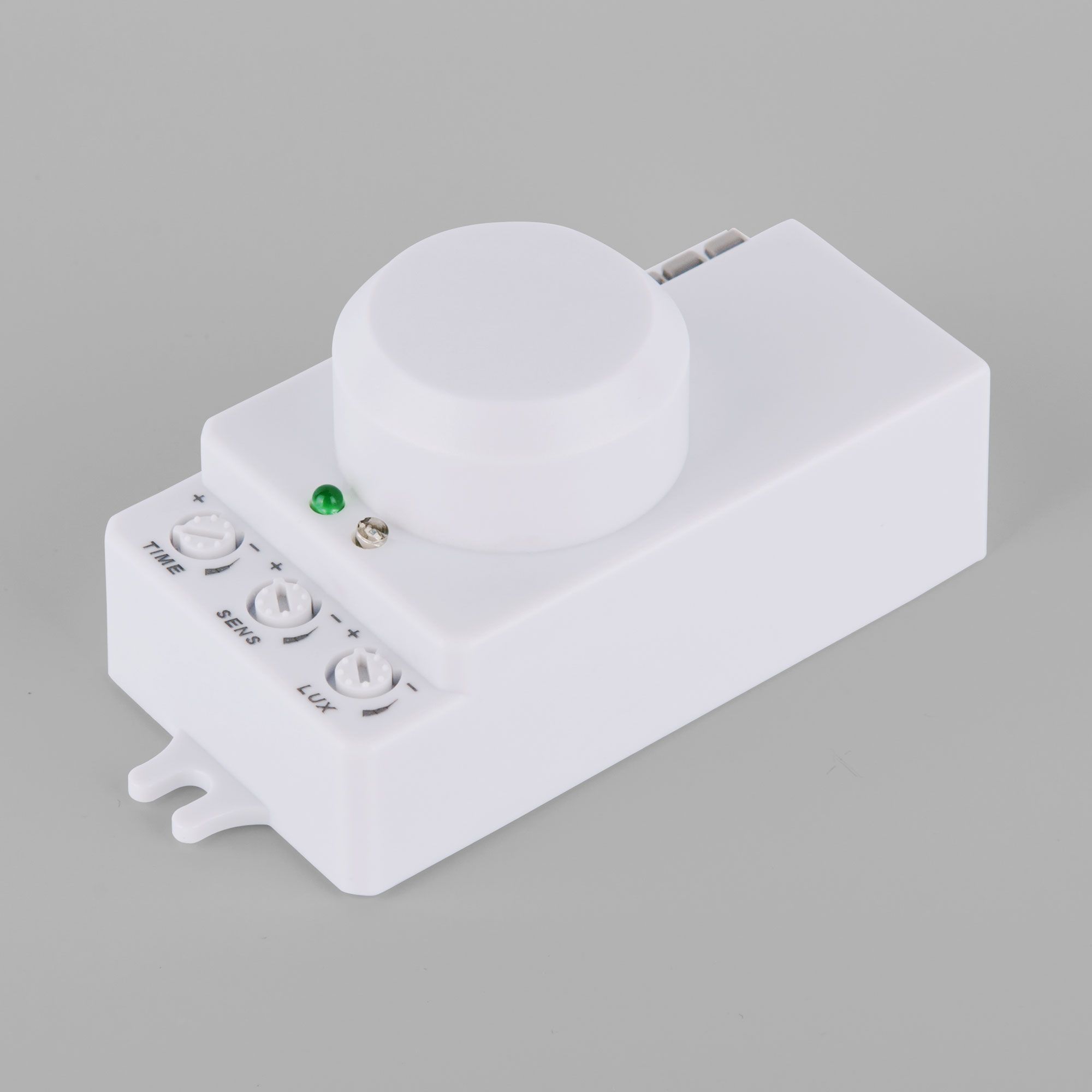 Микроволновый датчик движения 10м 1200W 360° IP20 SNS-M-13 белый - Фото 2