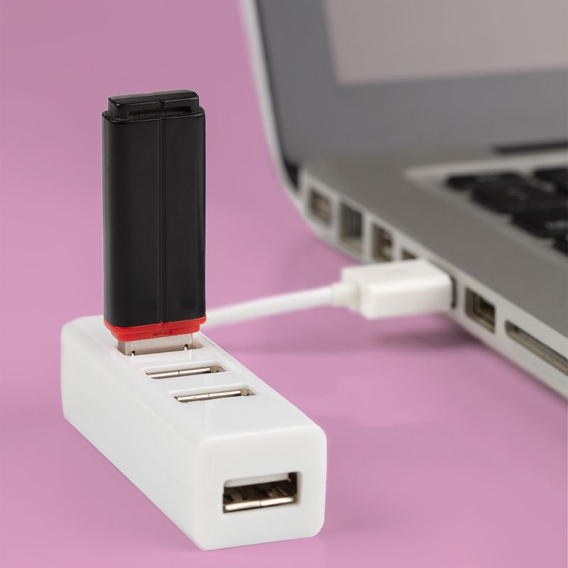 Разветвитель USB на 4 порта белый REXANT - Фото 3