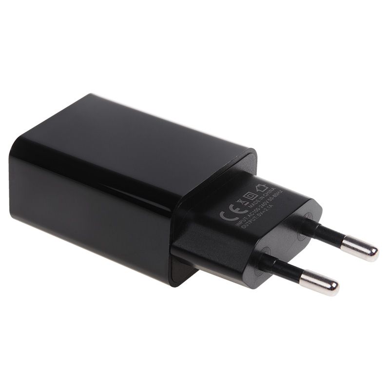 Сетевое зарядное устройство USB (СЗУ) (5 V, 2100 mA) черное REXANT