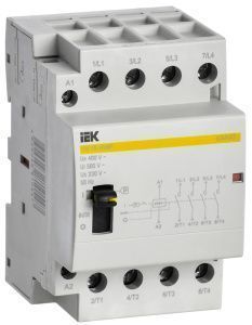 Контактор модульный с ручным управлением КМ40-40МР AC KARAT IEK MKK22-40-40