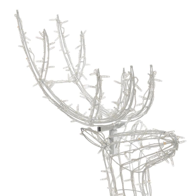 Фигура объемная Олень 115х195см, 528 LED, IP65, цвет свечения белый NEON-NIGHT - Фото 3