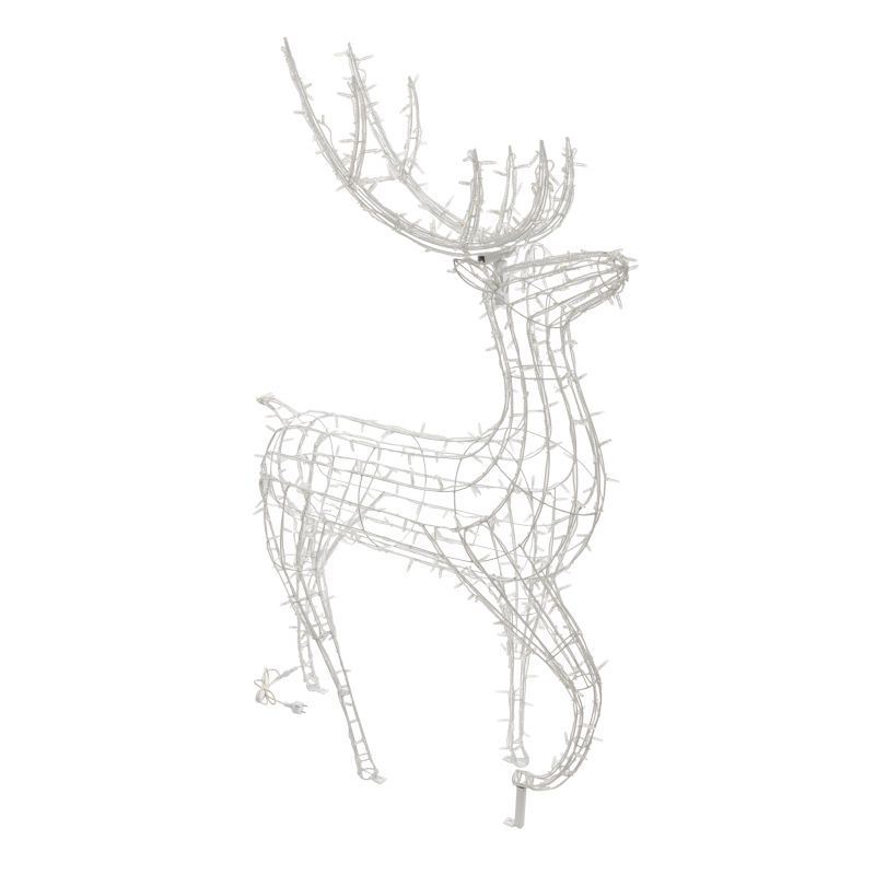 Фигура объемная Олень 115х195см, 528 LED, IP65, цвет свечения белый NEON-NIGHT - Фото 2
