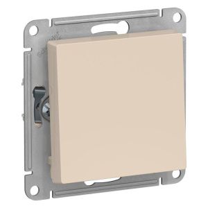 Выключатель 1-кл. СП AtlasDesign 10А IP20 (сх. 1) 10AX с самовозвратом механизм беж. SE ATN000215 1240185
