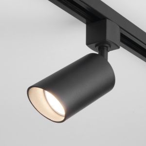 Светильник трековый для однофазного шинопровода Splay GU10 черный MRL 1006 Elektrostandard a047374