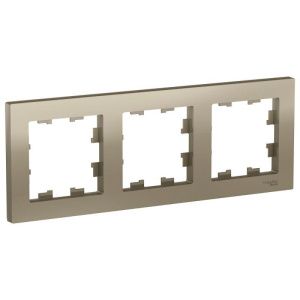 Рамка 3-м AtlasDesign универс. шампань SE ATN000503 ATN000503