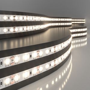 Лента светодиодная 12V 9,6W 120Led 2835 IP20 теплый белый, 5м Elektrostandard a050539