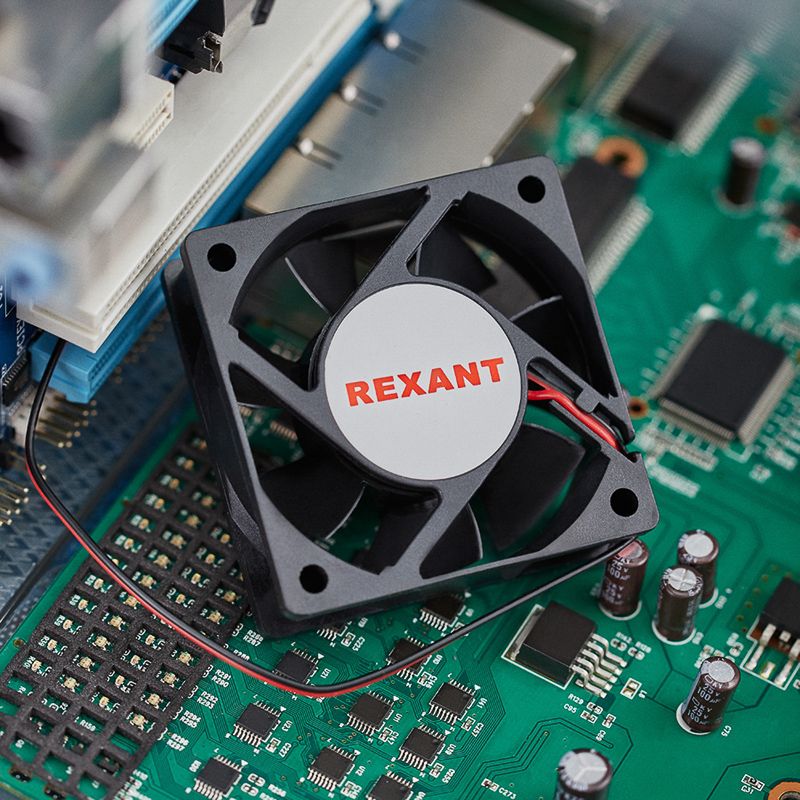 Вентилятор RX 6020MS, DC 12В REXANT - Фото 2