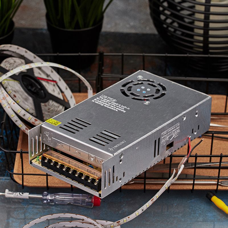 Источник питания AC 175-250V/DC 12V 25A 300W с разъемами под винт (IP20) - Фото 4