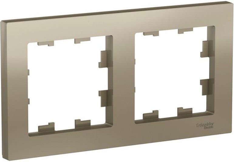 Рамка 2-м AtlasDesign универс. шампань SE ATN000502