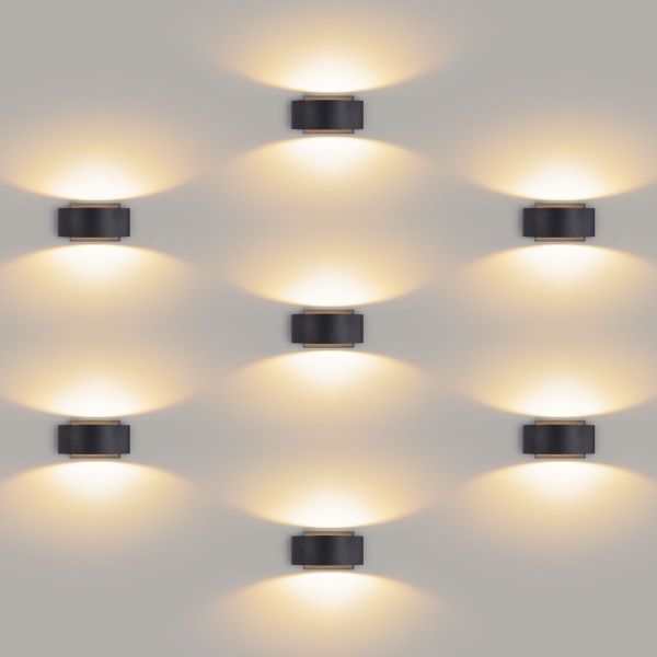 Светильник светодиодный уличный настенный Blinc черный 1549 TECHNO LED Elektrostandard - Фото 3