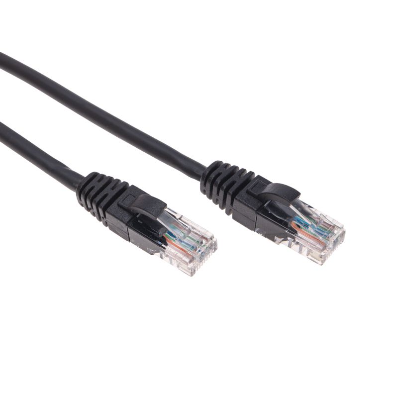 Патч-корд U/UTP, CAT 5e, RJ45-RJ45, 26AWG, LSZH, черный, 3м REXANT - Фото 3