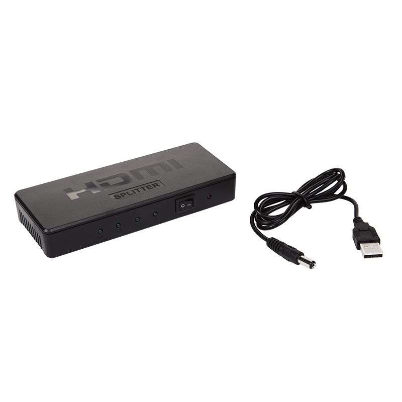 Делитель гнездо HDMI на 4 гнезда HDMI, пластик REXANT - Фото 4