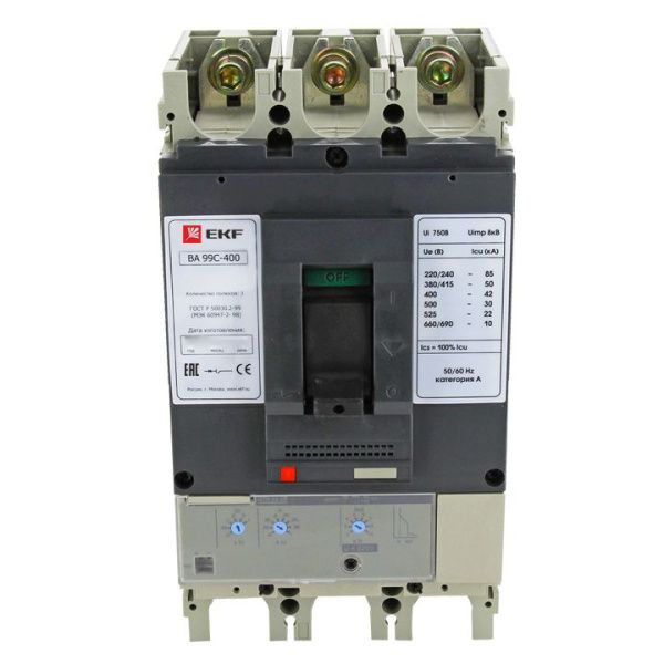 ВА-99C 400/400А 3P 45кА EKF - Фото 6