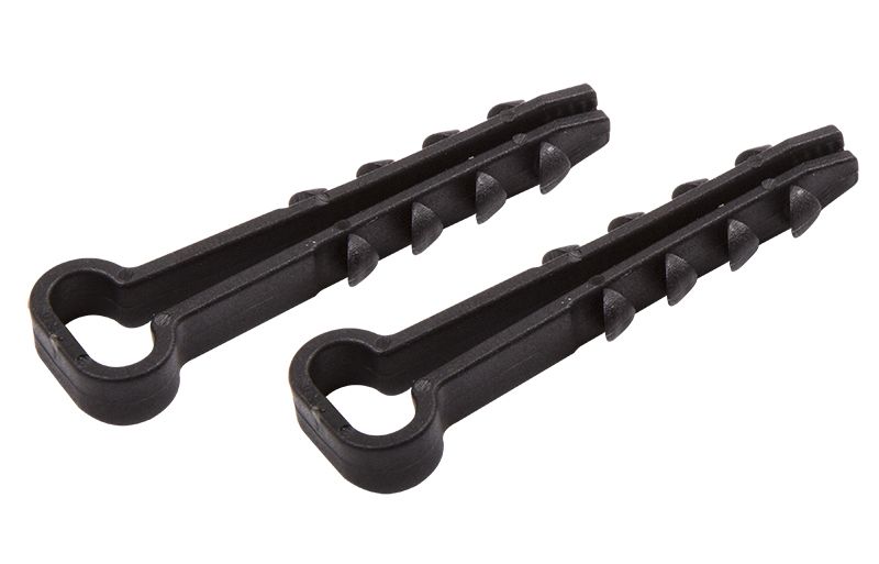 Дюбель-хомут 5-10мм, прямоугольный, черный (100 шт/уп) PROconnect 07-4621