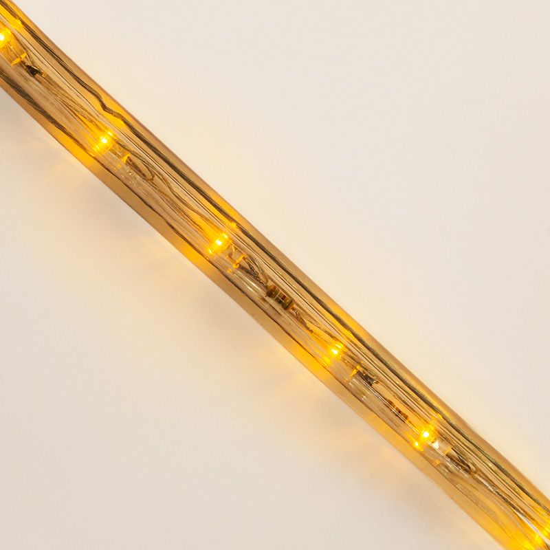 Дюралайт LED, эффект мерцания (2W) - желтый, 36 LED/м, бухта 100м - Фото 4
