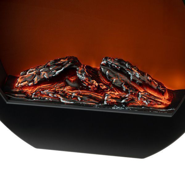 Светодиодный камин Лаунж с эффектом живого огня 35,3х12,4х33,7 см, с адаптером питания и батарейками - Фото 8