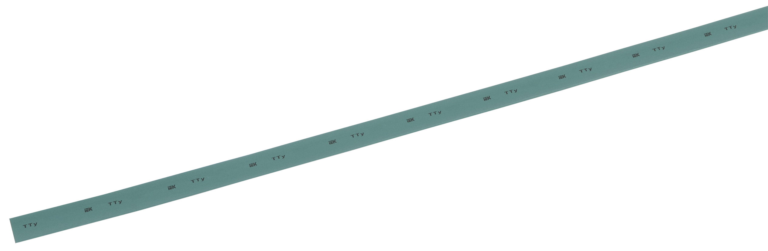 Трубка термоусадочная ТТУ нг-LS 12/6 зеленая (1м) IEK UDRS-D12-1-K06