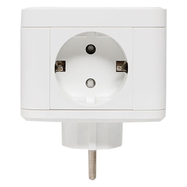 Тройник "Куб" 2 гнезда 2USB 2,4А+Type C + Ночник - Фото 4