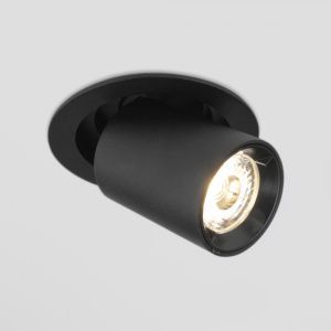 Светильник светодиодный встраиваемый точечный 9917 LED 10W 4200K черный матовый Elektrostandard a052449