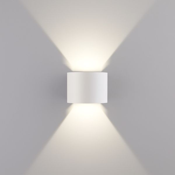 Светильник светодиодный уличный настенный Blade белый 1518 TECHNO LED Elektrostandard - Фото 2