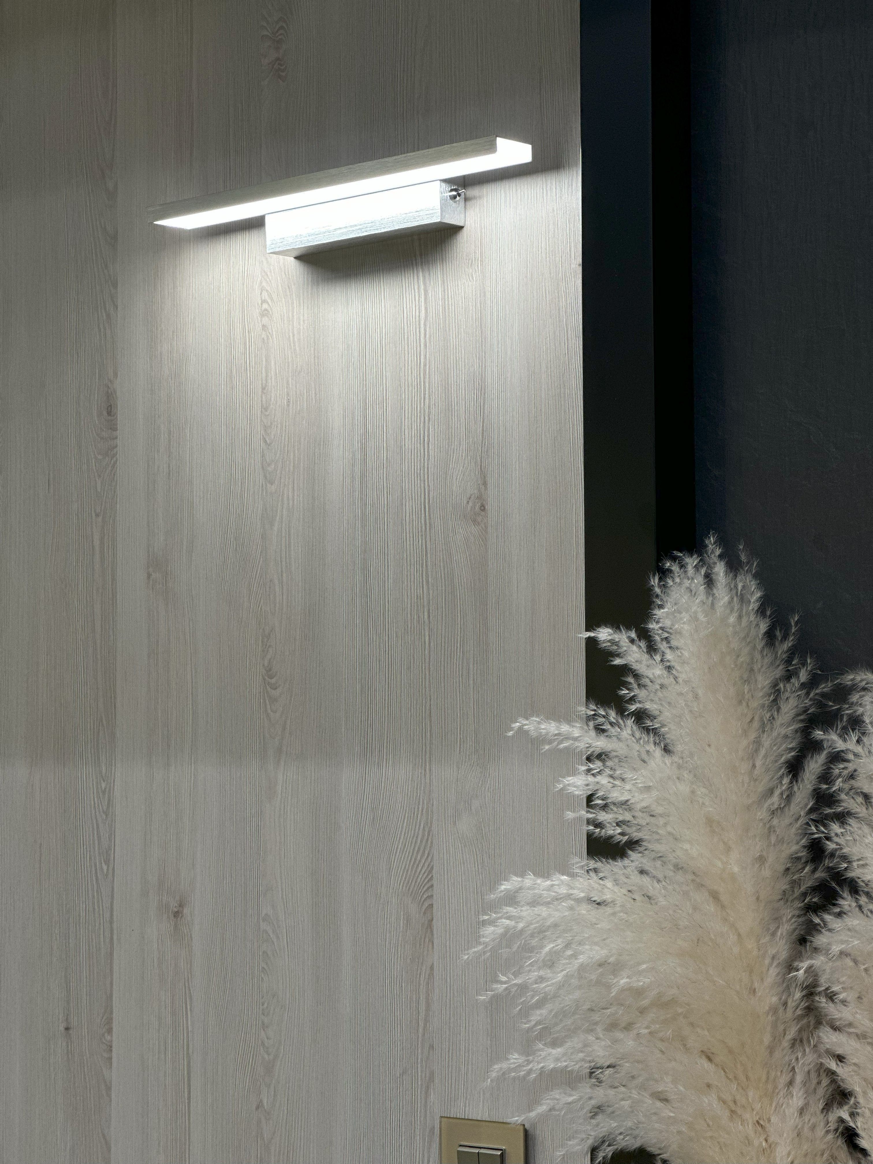 LIGHTING Светильник светодиодный 5116 настенный 8Вт 4000К IP44 серебро IEK - Фото 5