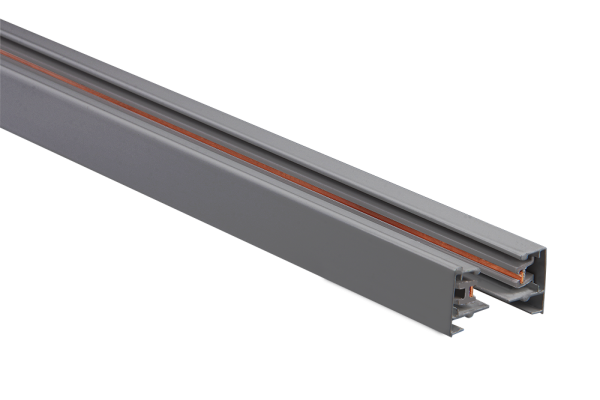 Шинопровод для трековых систем PTR 2M-GR серый 2м  Jazzway