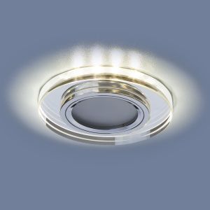 Светильник точечный со светодиодной подсветкой 2227 MR16 SL зеркальный/серебро Elektrostandard - Фото 2