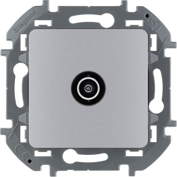 INSPIRIA Розетка TV тип звезда алюминий