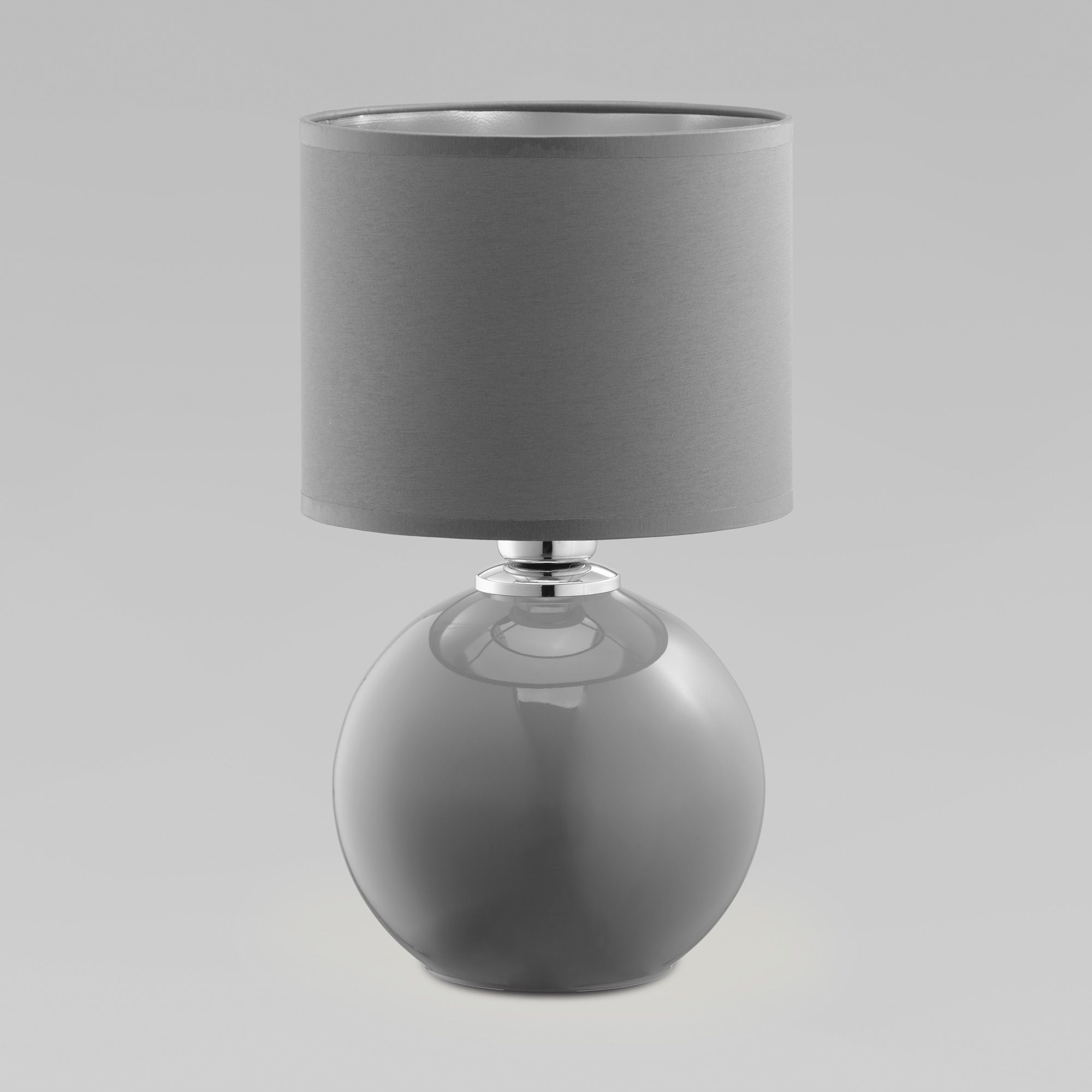 Настольная лампа с абажуром 5087 Palla серый Eurosvet