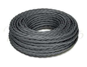 Провод монтажный витой ПВХ 2х1,5мм, цвет - графит (бухта 10м), ТМ "МЕЗОНИНЪ" GE70111-38 GE70111-38