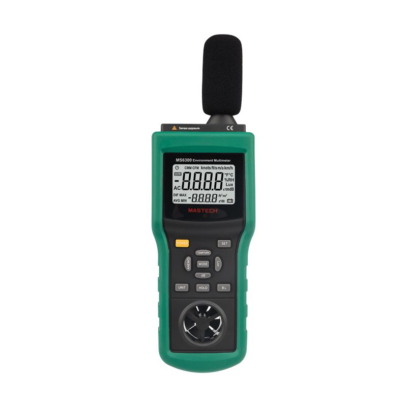 Многофункциональный тестер окружающей среды MS6300 MASTECH 13-1250