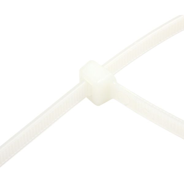 Стяжка кабельная нейлоновая 250x3,6мм, белая (100 шт/уп) REXANT - Фото 3