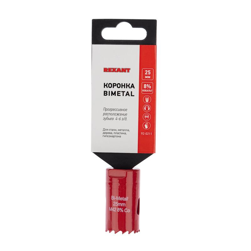 Коронка Bimetal 25мм REXANT - Фото 3