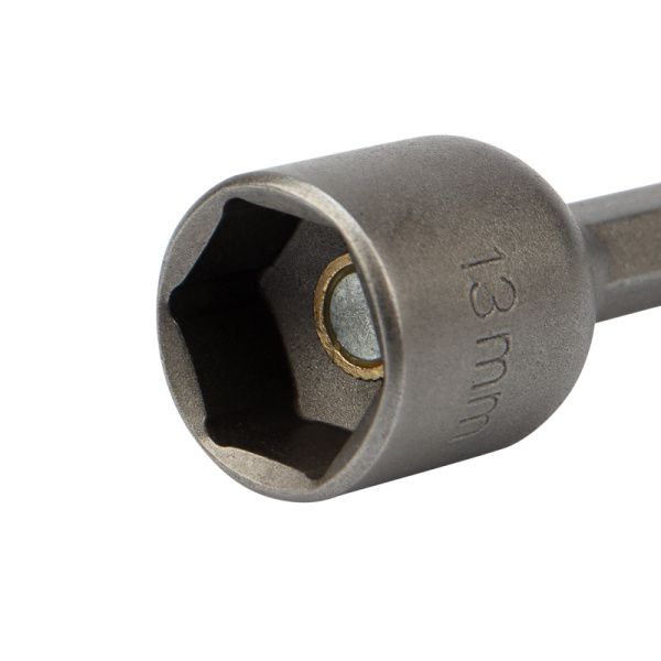 Ключ-насадка 13х48 мм, 1/4" магнитная (упак. 20 шт.) Kranz - Фото 3