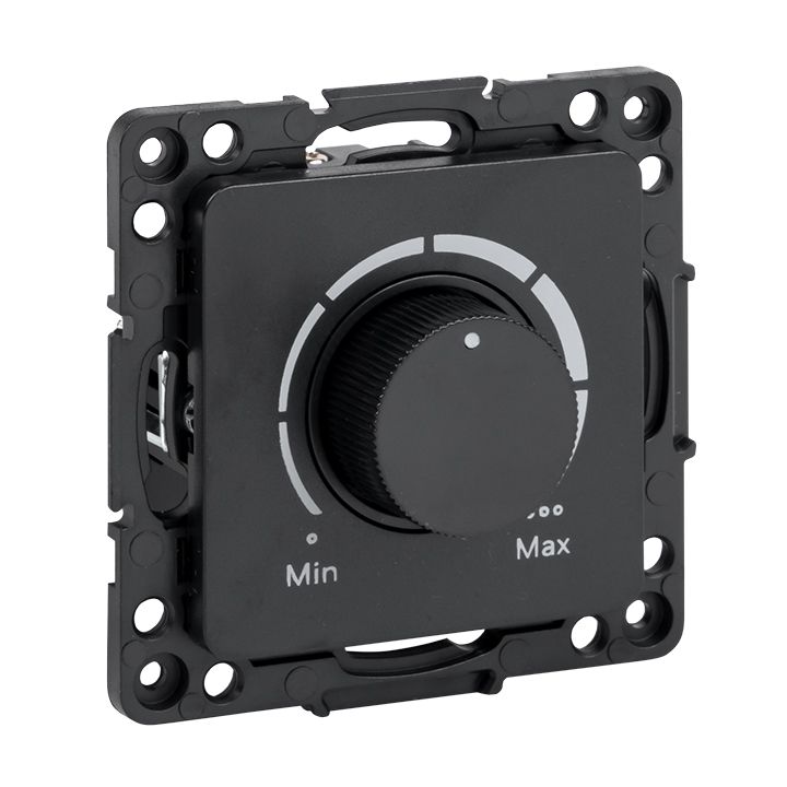 Стокгольм Механизм Светорегулятора 600W 220В винтовые клеммы черный EKF EZD06-101-10