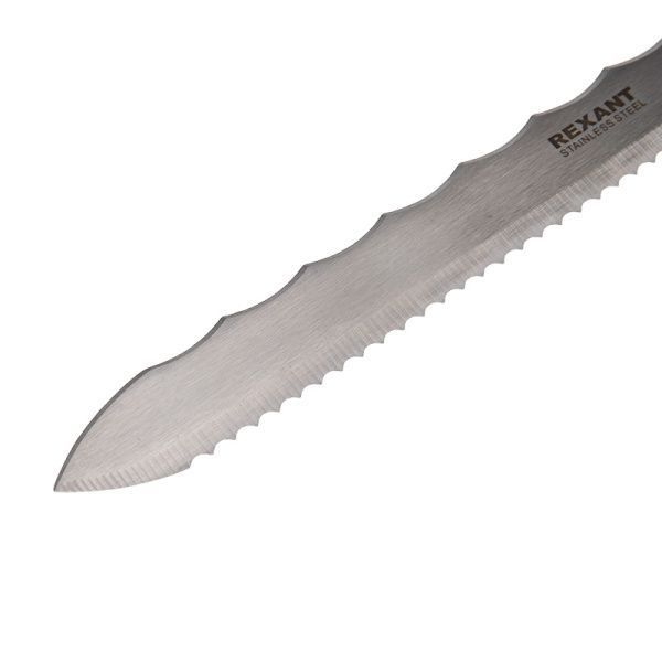 Нож для резки теплоизоляционных панелей лезвие 280мм REXANT - Фото 4