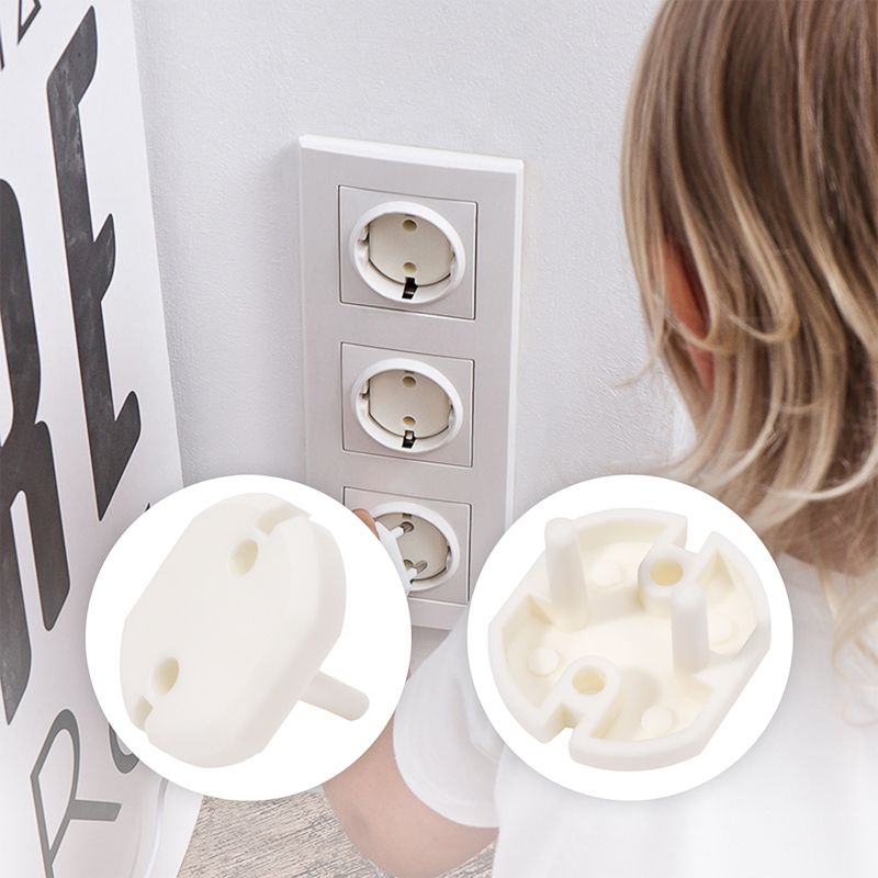Заглушки для розеток, 3,7х3,3х2,5 см, PP (6 шт/уп) HALSA - Фото 3