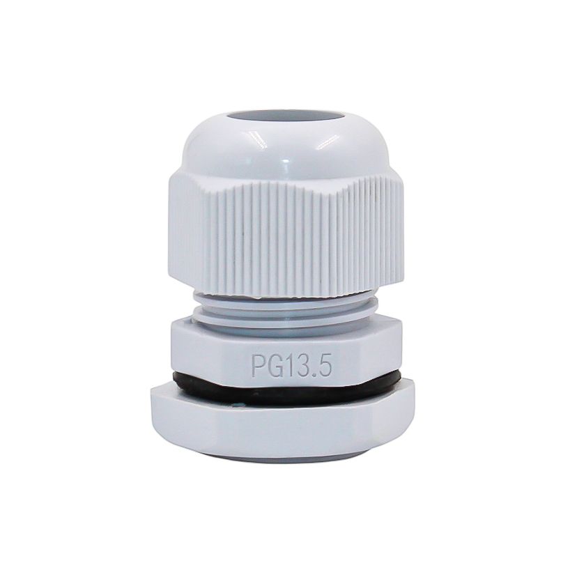 Ввод кабельный PG-13.5 серый, нейлон, IP68 (d кабеля 6-12 мм) DEKRON 0807-0004