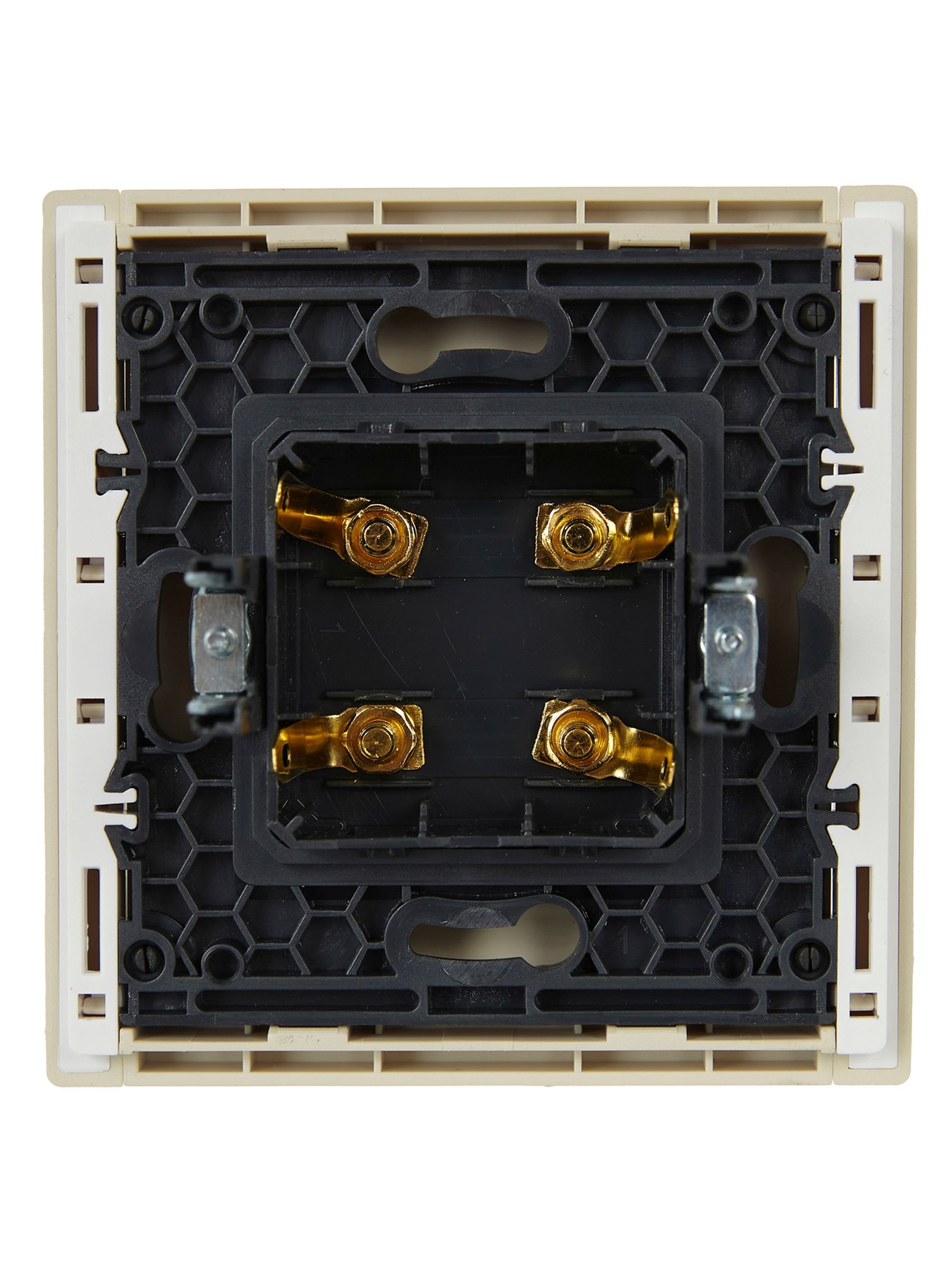 FORTE&PIANO Аудиорозетка 4-местная FP439 ваниль IEK - Фото 3